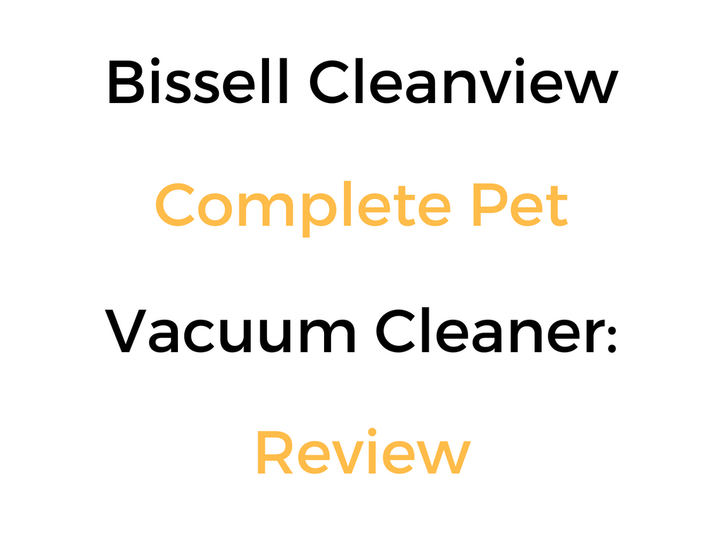 bissell cleanview swivel rewind pet review